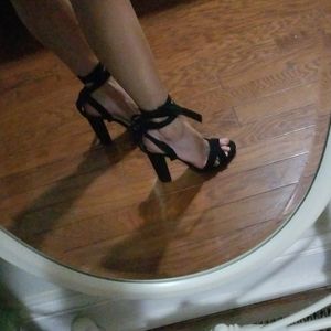 Madden Girl "Cassie" Ankle Wrap Heels